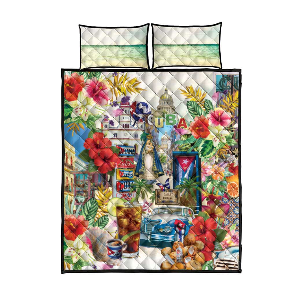 Cuba Libre Quilt Bed Set The Culture Of Cuba - Wonder Print Shop