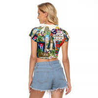 Cuba Libre Raglan Cropped T Shirt The Culture Of Cuba - Wonder Print Shop