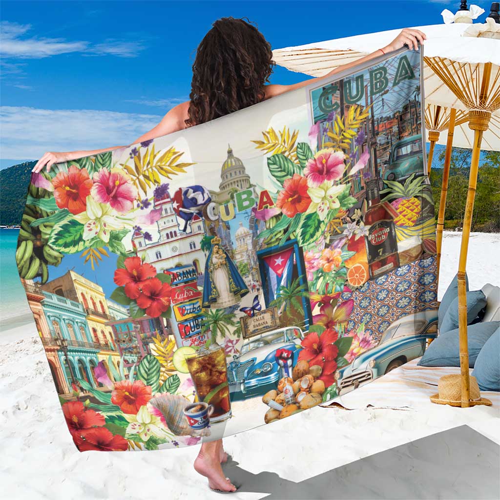 Cuba Libre Sarong The Culture Of Cuba - Wonder Print Shop