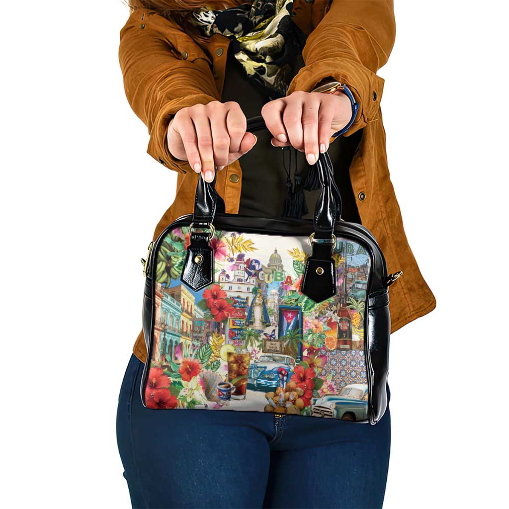 Cuba Libre Shoulder Handbag The Culture Of Cuba - Wonder Print Shop