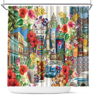 Cuba Libre Shower Curtain The Culture Of Cuba - Wonder Print Shop