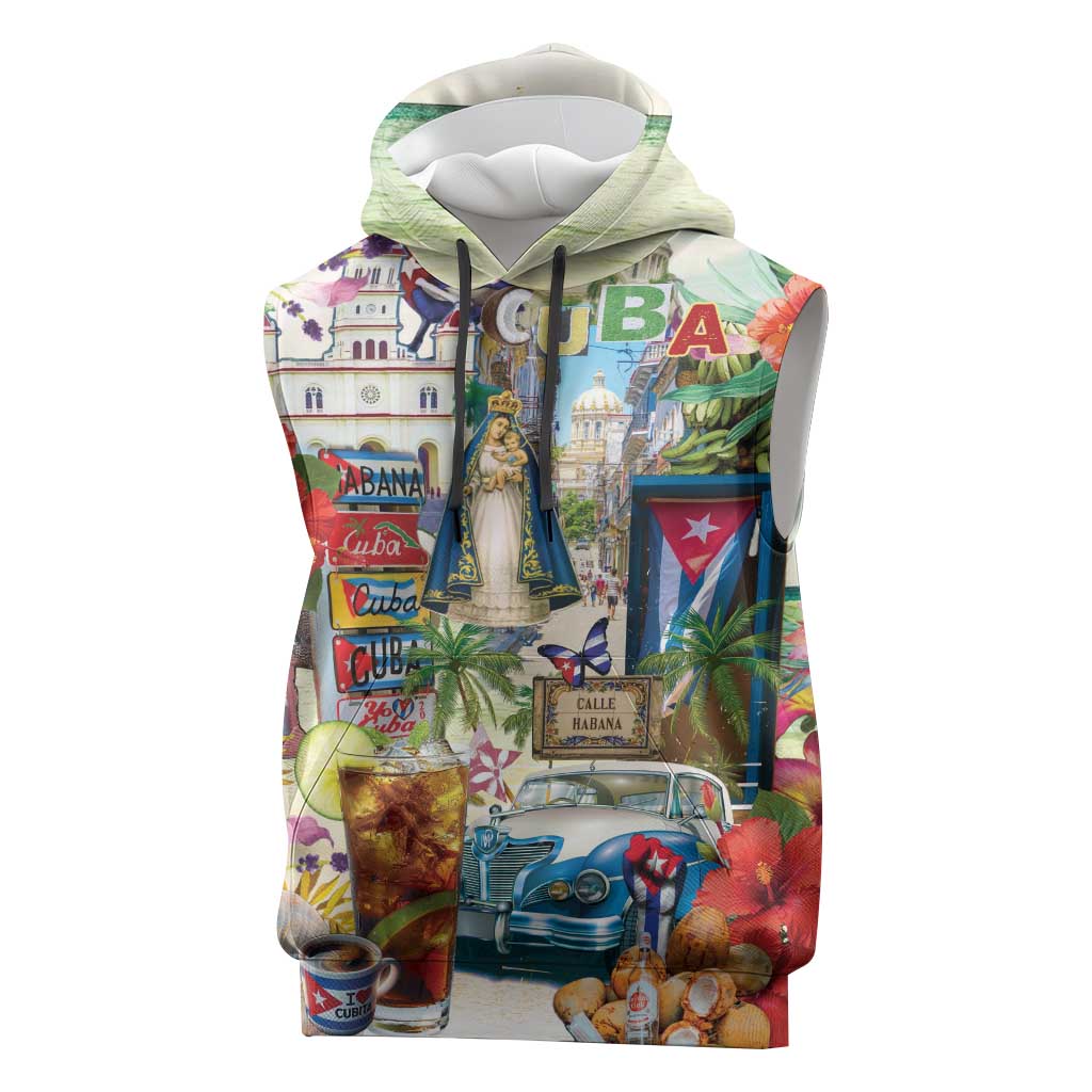 Cuba Libre Sleeveless Hoodie The Culture Of Cuba - Wonder Print Shop
