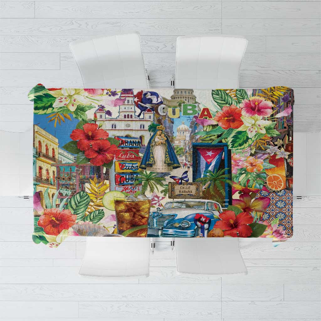 Cuba Libre Tablecloth The Culture Of Cuba - Wonder Print Shop