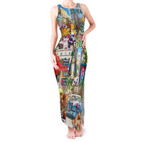 Cuba Libre Tank Maxi Dress The Culture Of Cuba - Wonder Print Shop