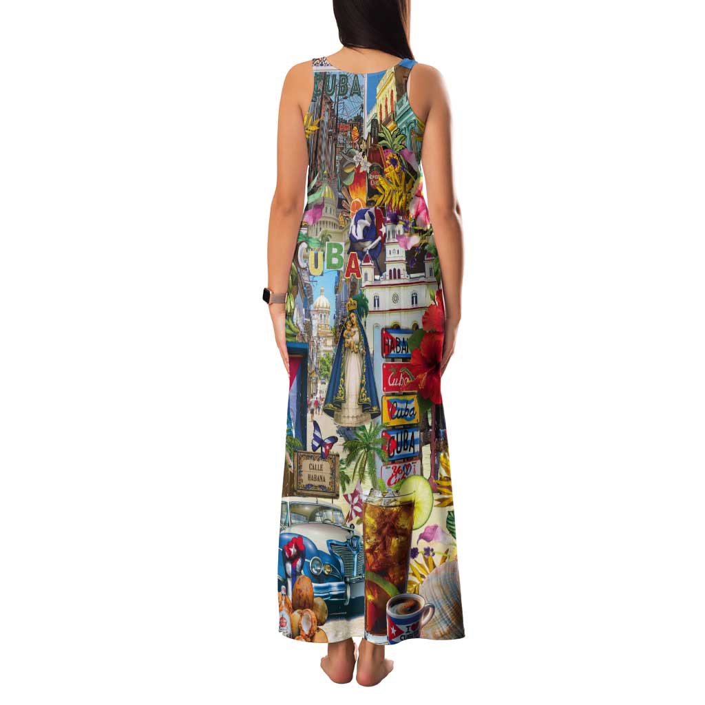 Cuba Libre Tank Maxi Dress The Culture Of Cuba - Wonder Print Shop