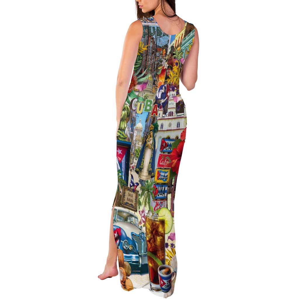 Cuba Libre Tank Maxi Dress The Culture Of Cuba - Wonder Print Shop