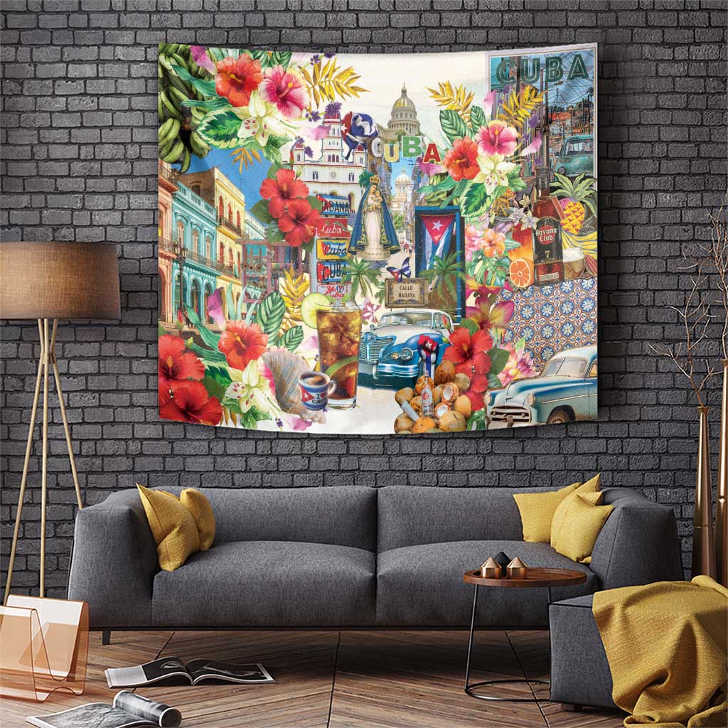 Cuba Libre Tapestry The Culture Of Cuba - Wonder Print Shop