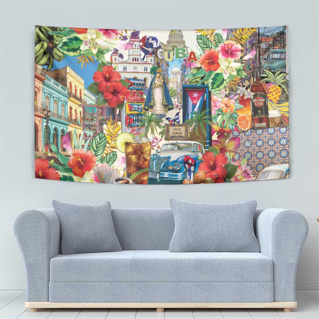 Cuba Libre Tapestry The Culture Of Cuba - Wonder Print Shop