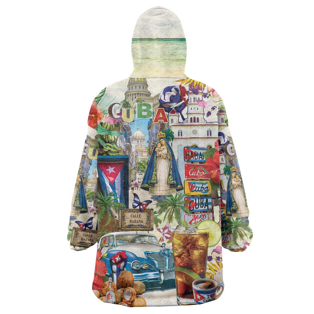 Cuba Libre Wearable Blanket Hoodie The Culture Of Cuba - Wonder Print Shop