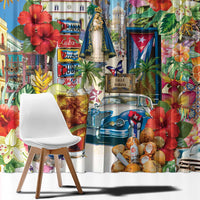 Cuba Libre Window Curtain The Culture Of Cuba - Wonder Print Shop