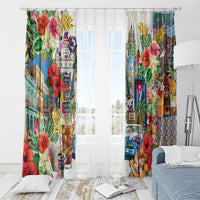 Cuba Libre Window Curtain The Culture Of Cuba - Wonder Print Shop