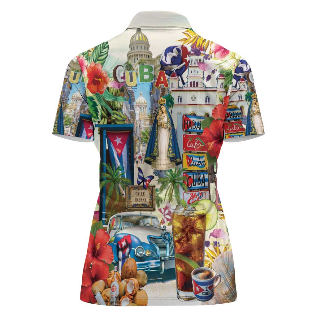 Cuba Libre Women Polo Shirt The Culture Of Cuba - Wonder Print Shop