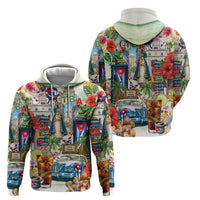 Cuba Libre Zip Hoodie The Culture Of Cuba - Wonder Print Shop