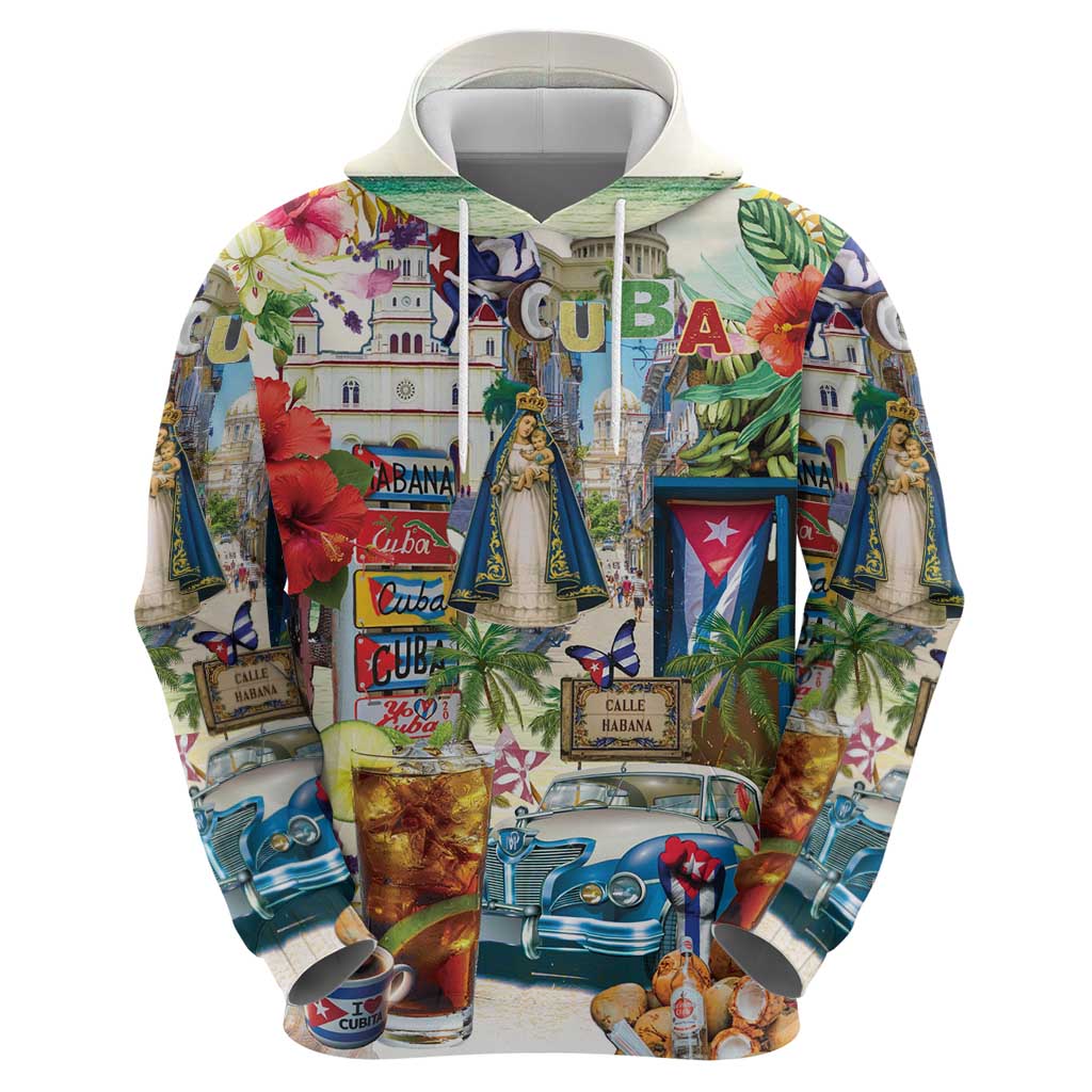 Cuba Libre Zip Hoodie The Culture Of Cuba - Wonder Print Shop