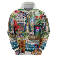 Cuba Libre Zip Hoodie The Culture Of Cuba - Wonder Print Shop