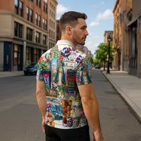 Cuba Libre Zipper Polo Shirt The Culture Of Cuba - Wonder Print Shop