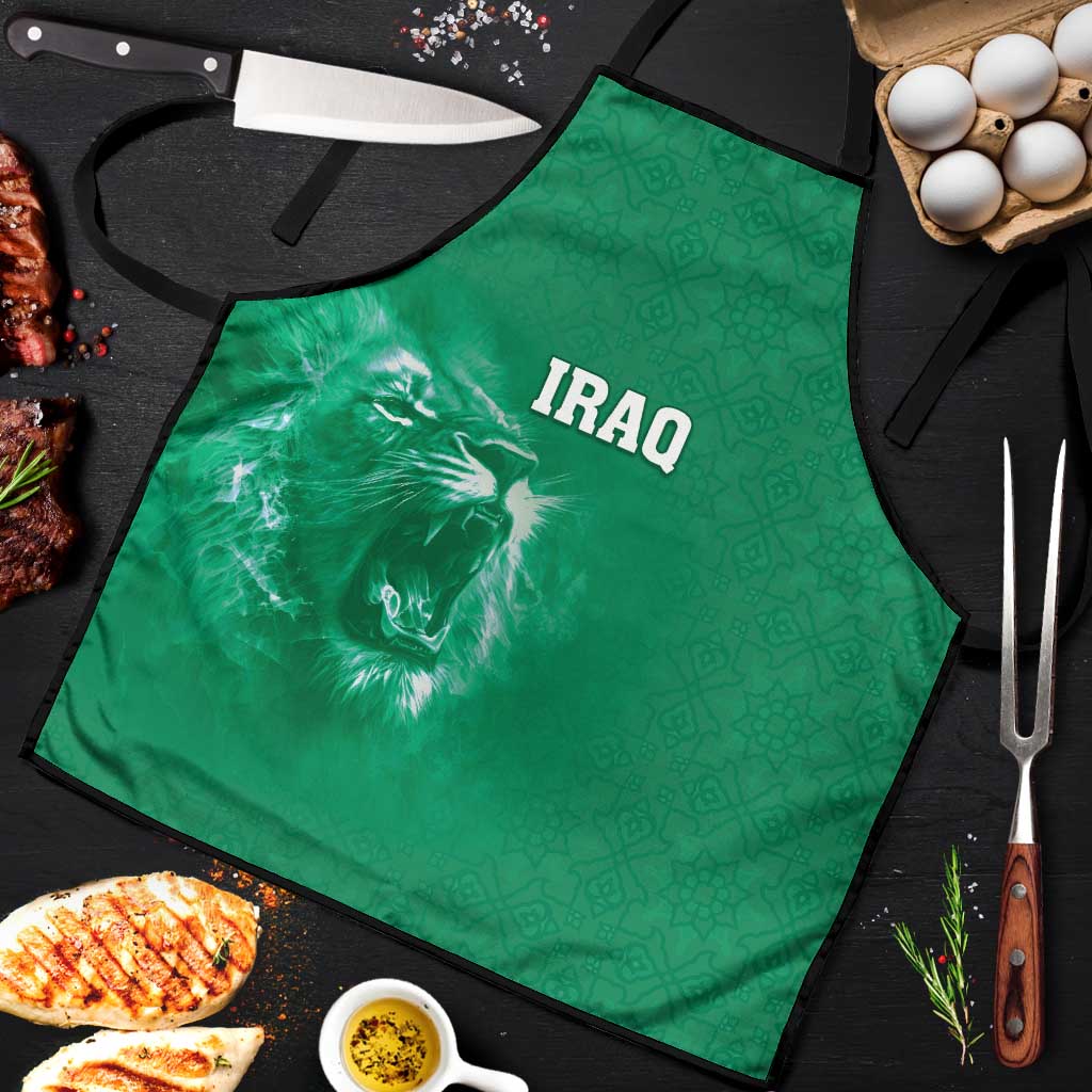 Iraq Football Apron Go Champions - Wonder Print Shop