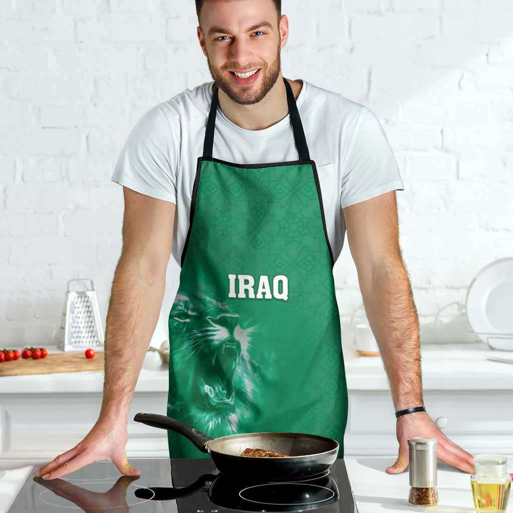 Iraq Football Apron Go Champions - Wonder Print Shop