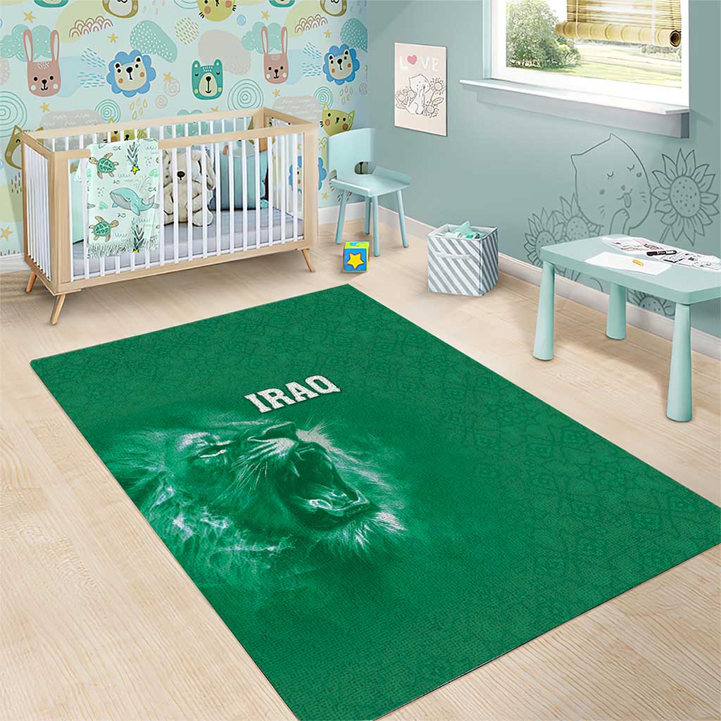 Iraq Football Area Rug Go Champions - Wonder Print Shop