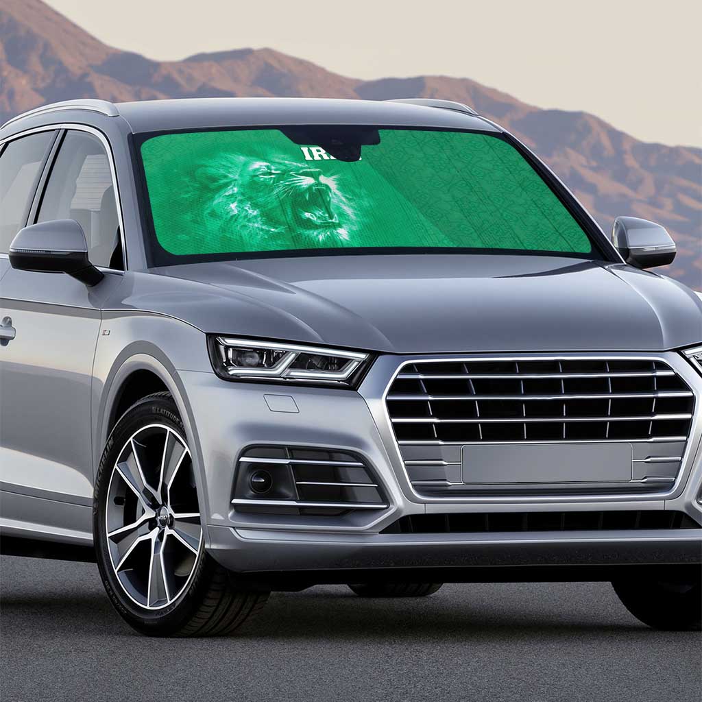 Iraq Football Auto Sun Shade Go Champions - Wonder Print Shop