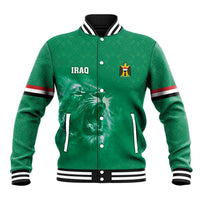 Custom Iraq Football Baseball Jacket Go Champions - Wonder Print Shop
