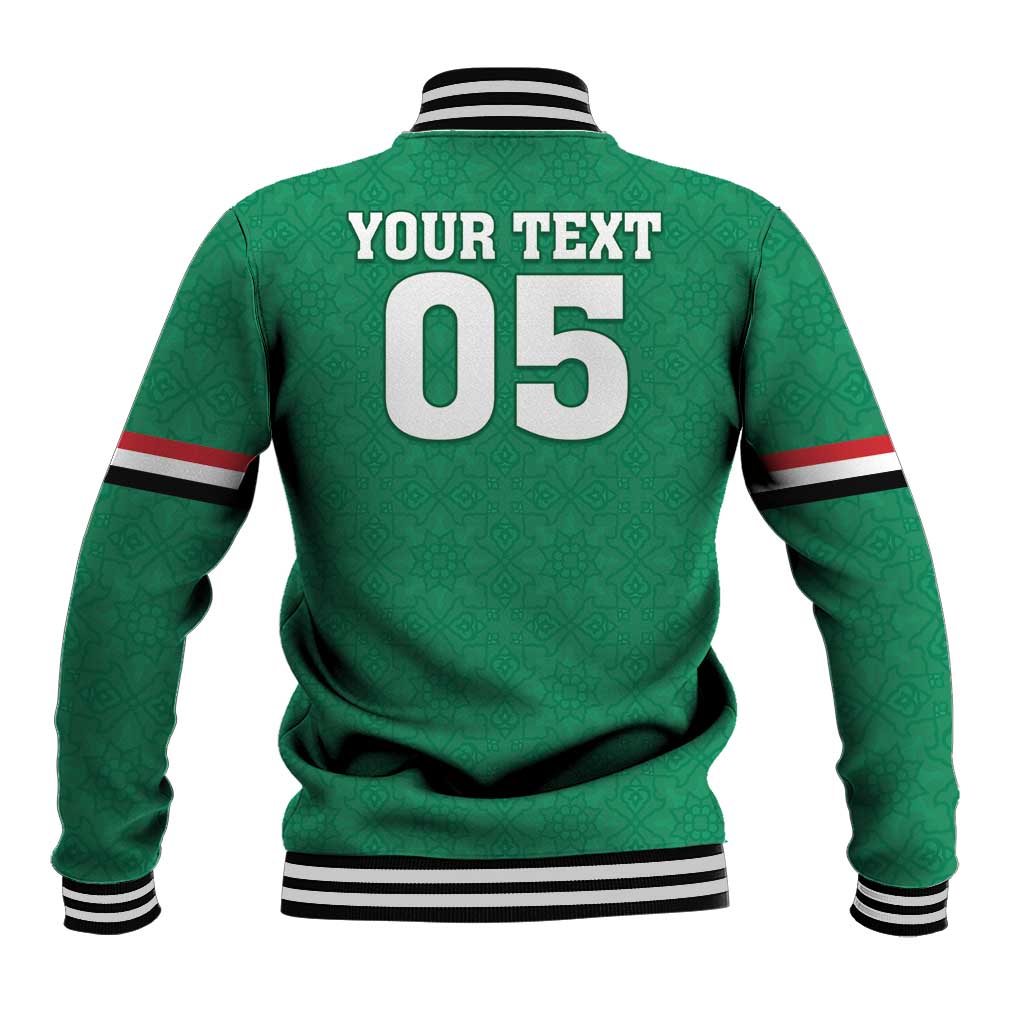 Custom Iraq Football Baseball Jacket Go Champions - Wonder Print Shop