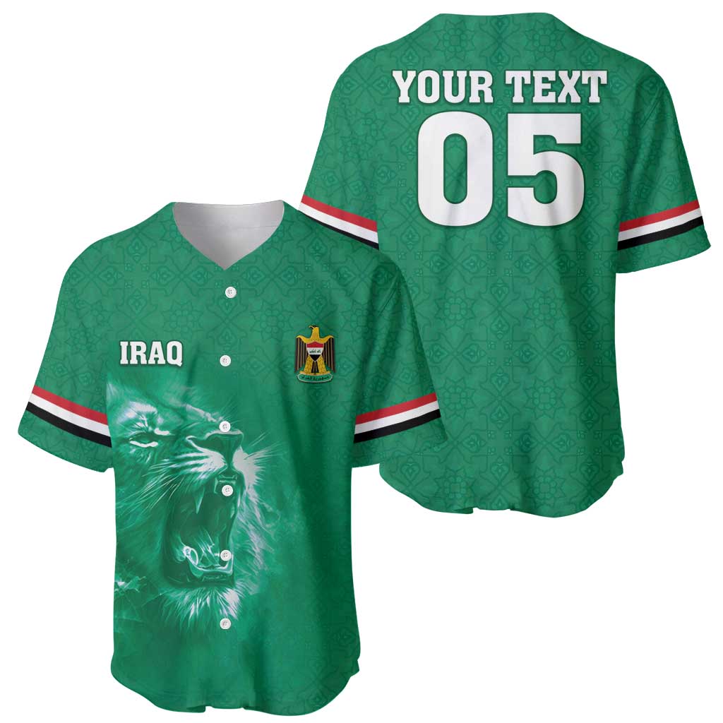 Custom Iraq Football Baseball Jersey Go Champions - Wonder Print Shop