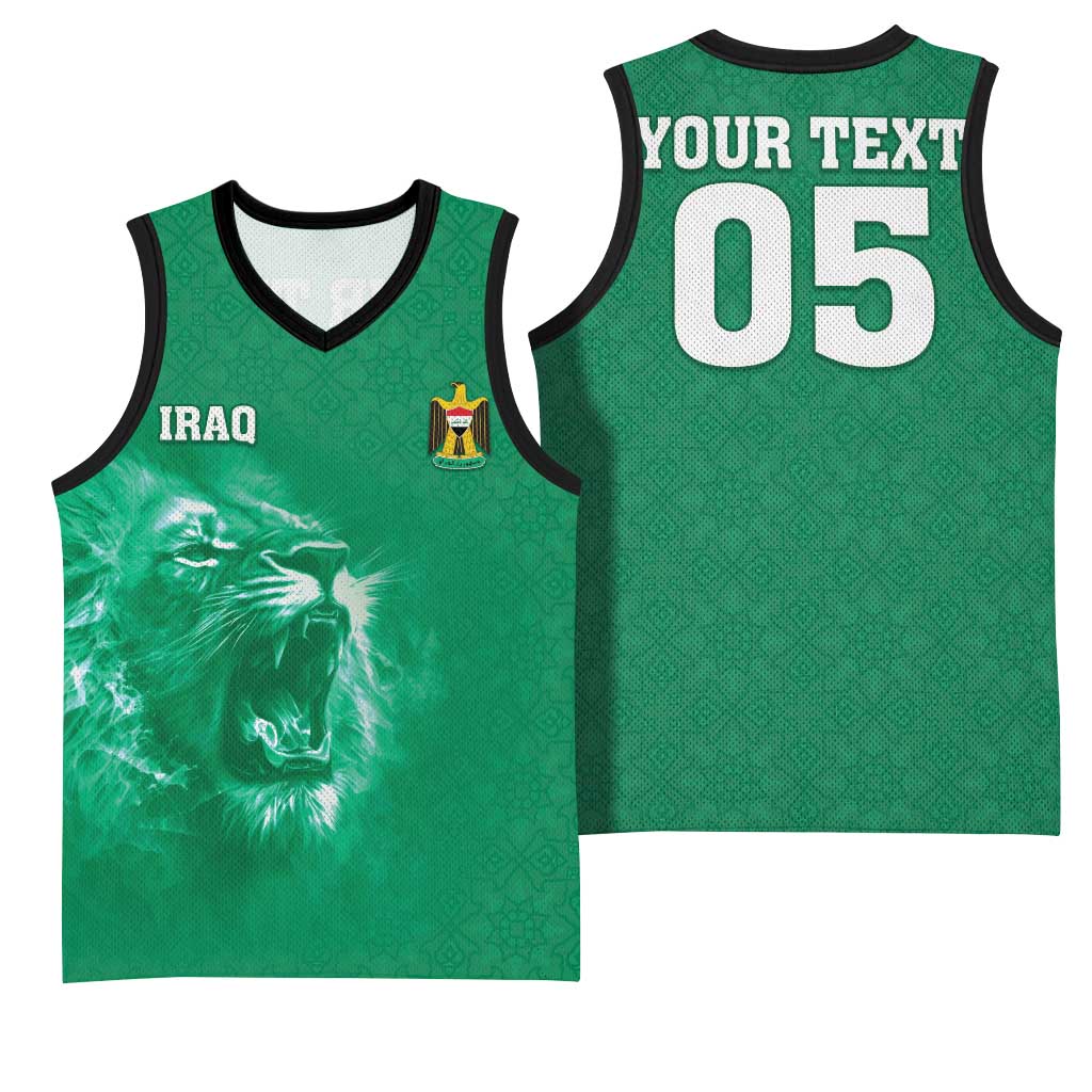 Custom Iraq Football Basketball Jersey Go Champions - Wonder Print Shop