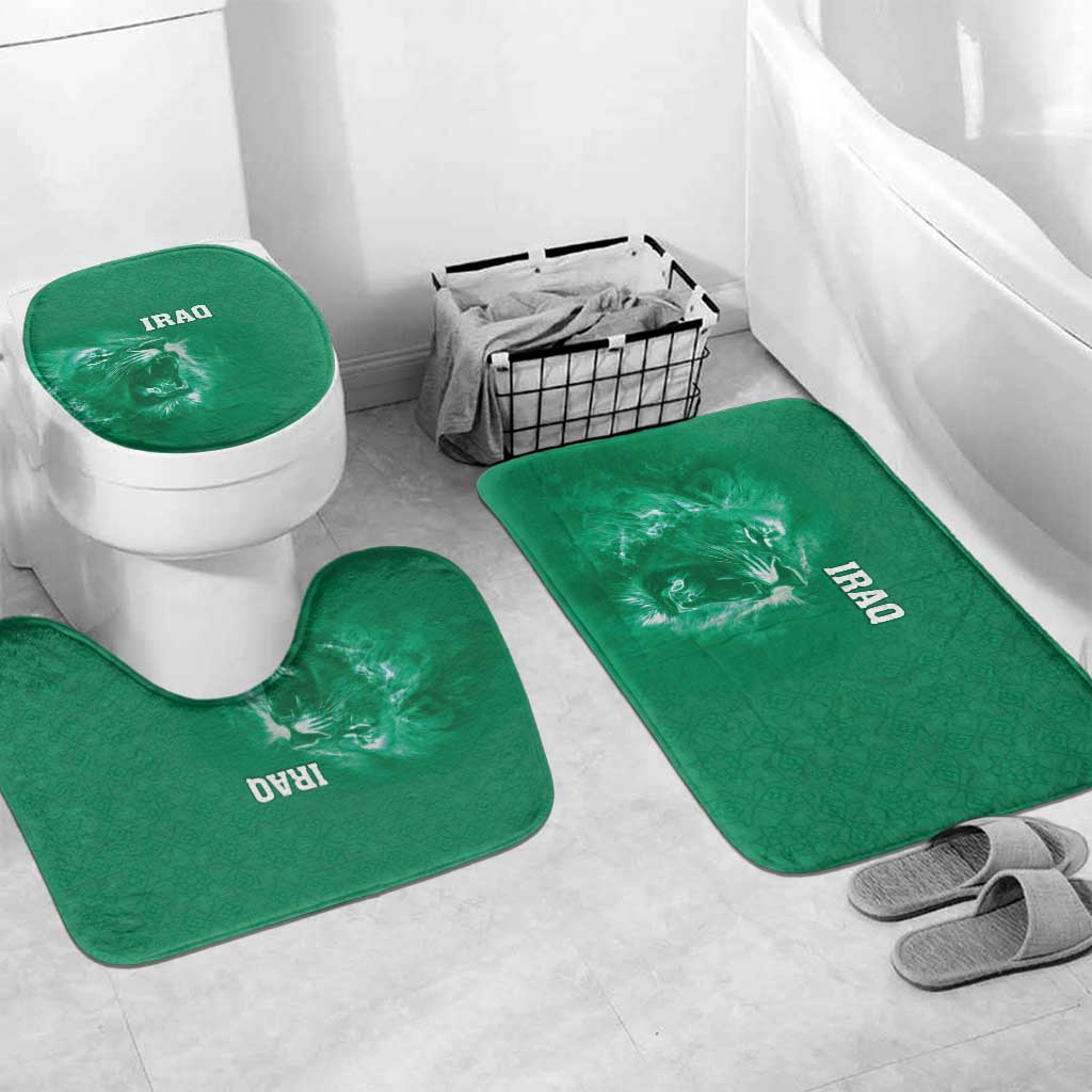 Iraq Football Bathroom Set Go Champions - Wonder Print Shop