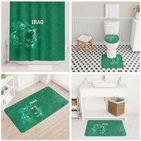 Iraq Football Bathroom Set Go Champions - Wonder Print Shop