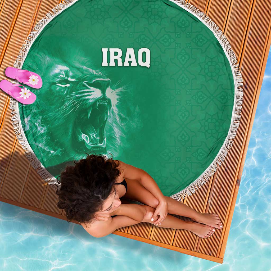 Iraq Football Beach Blanket Go Champions - Wonder Print Shop