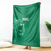 Iraq Football Blanket Go Champions - Wonder Print Shop