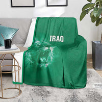 Iraq Football Blanket Go Champions - Wonder Print Shop