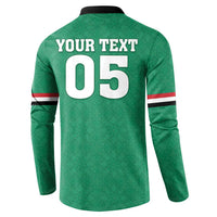 Custom Iraq Football Button Sweatshirt Go Champions - Wonder Print Shop