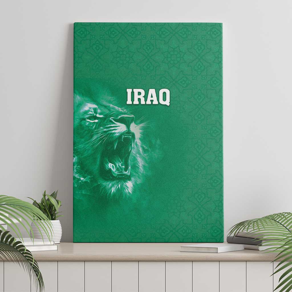 Iraq Football Canvas Wall Art Go Champions - Wonder Print Shop