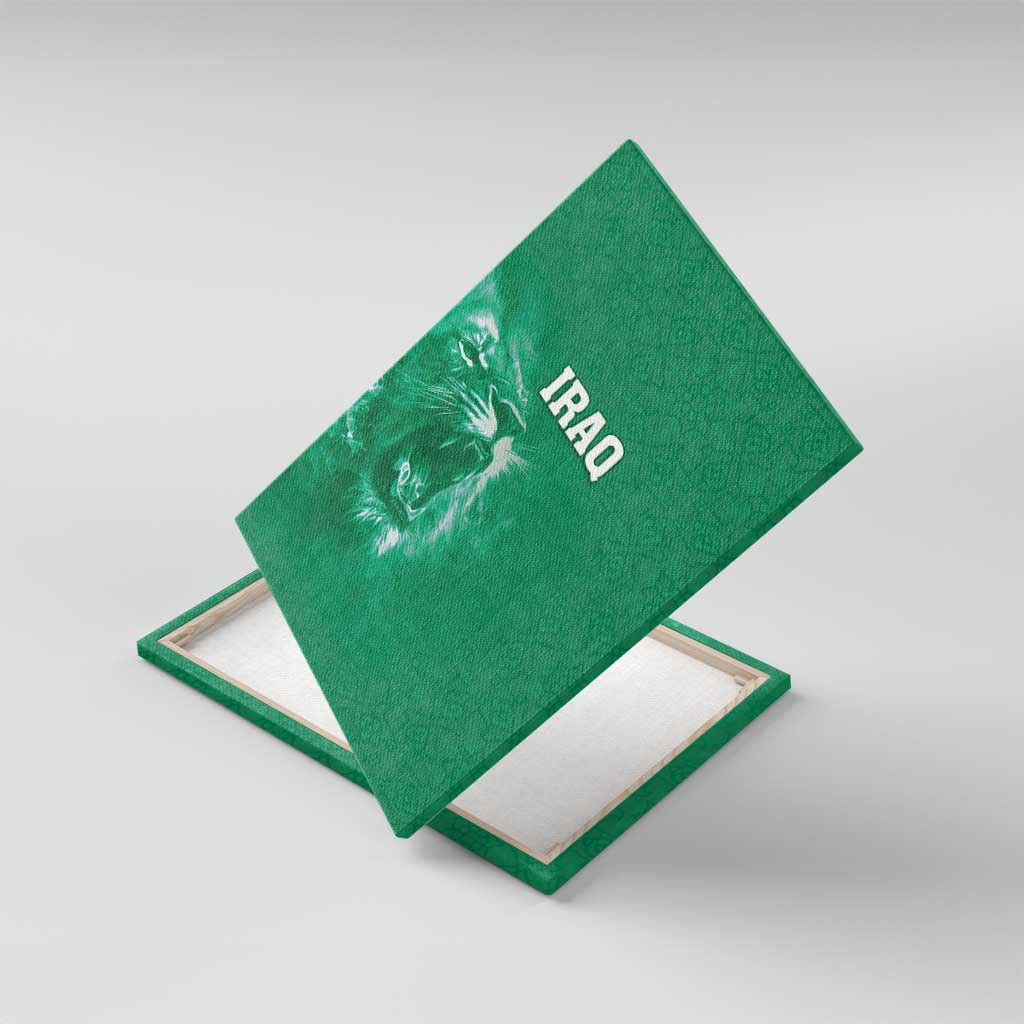 Iraq Football Canvas Wall Art Go Champions - Wonder Print Shop