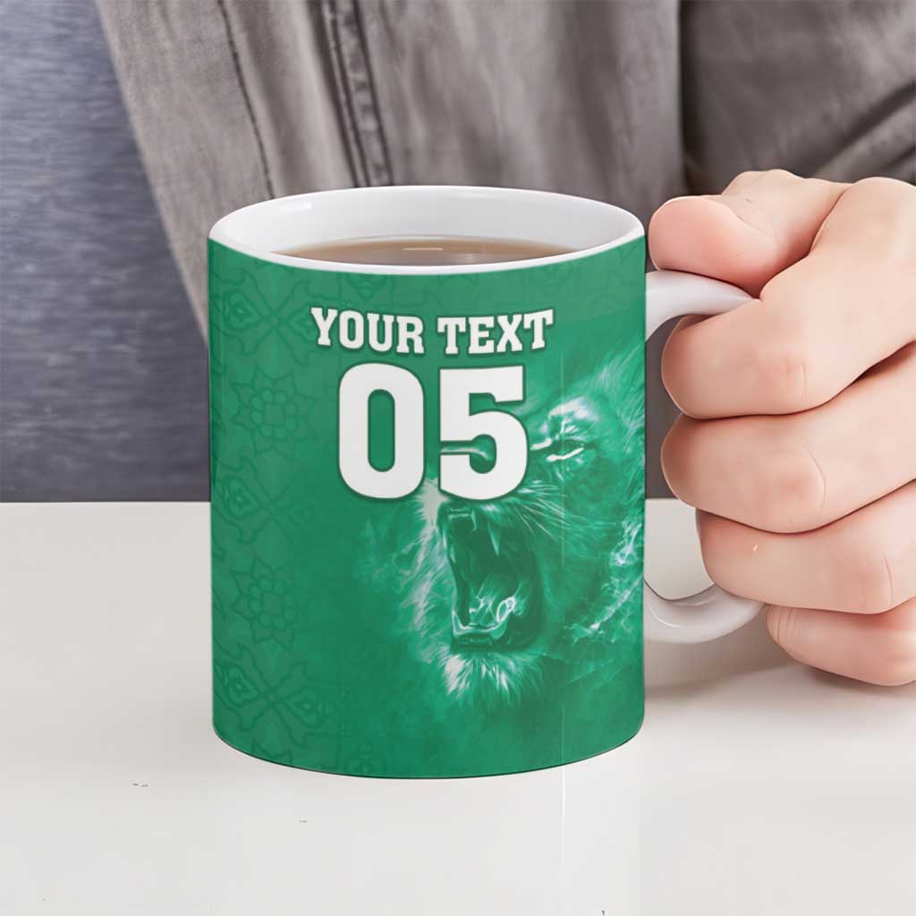 Custom Iraq Football Ceramic Mug Go Champions - Wonder Print Shop