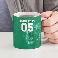 Custom Iraq Football Ceramic Mug Go Champions - Wonder Print Shop