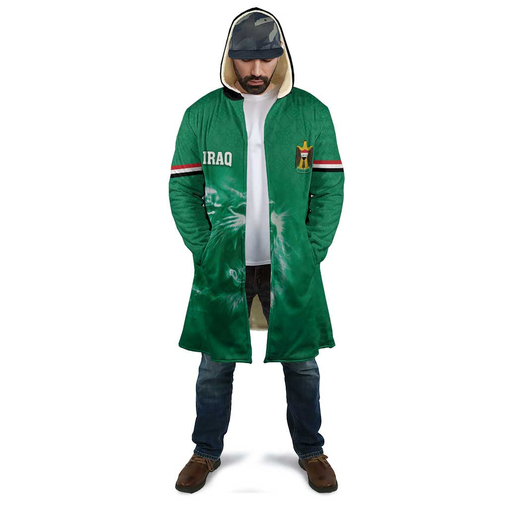 Custom Iraq Football Cloak Go Champions - Wonder Print Shop