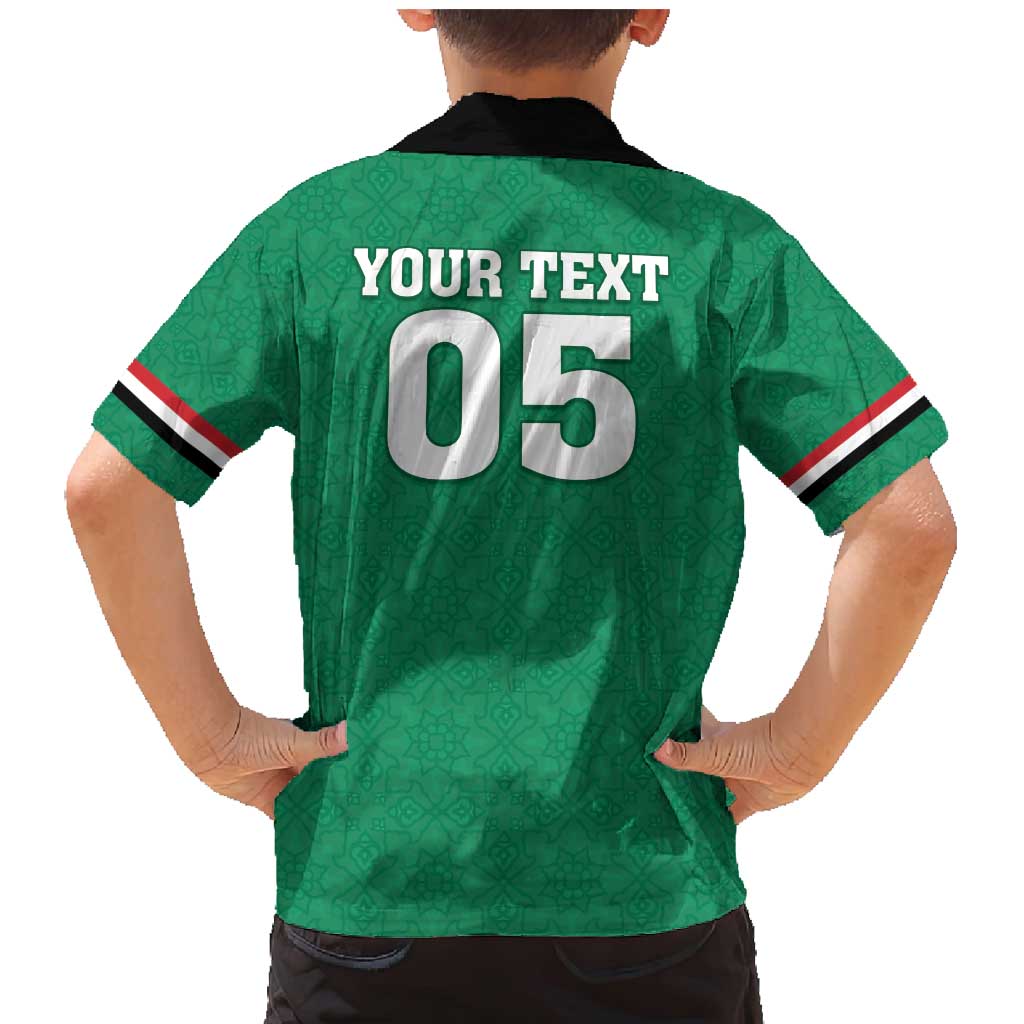 Custom Iraq Football Family Matching Mermaid Dress and Hawaiian Shirt Go Champions - Wonder Print Shop