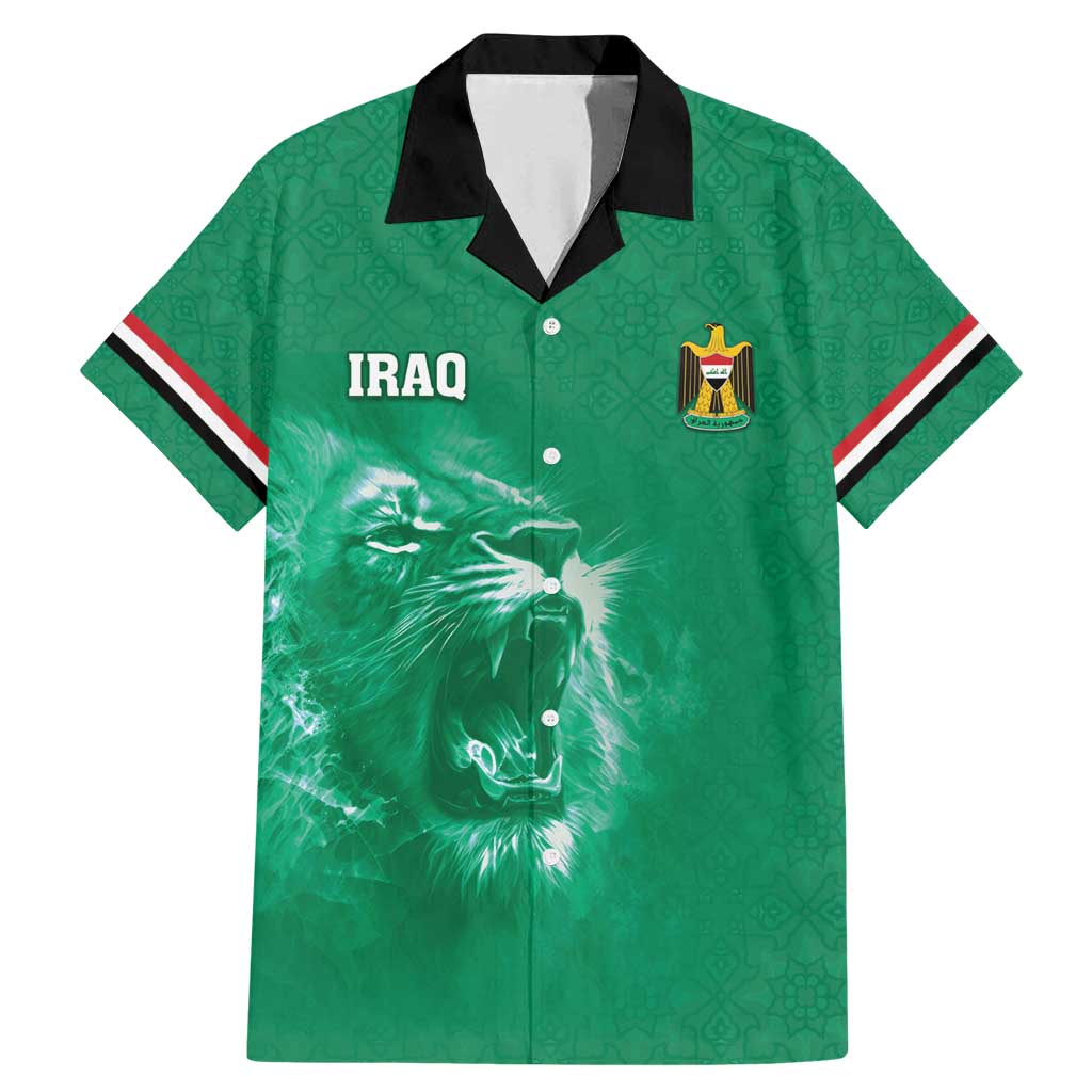 Custom Iraq Football Family Matching Mermaid Dress and Hawaiian Shirt Go Champions - Wonder Print Shop