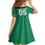 Custom Iraq Football Family Matching Off The Shoulder Long Sleeve Dress and Hawaiian Shirt Go Champions - Wonder Print Shop