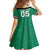 Custom Iraq Football Family Matching Off Shoulder Short Dress and Hawaiian Shirt Go Champions - Wonder Print Shop