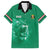Custom Iraq Football Family Matching Off Shoulder Short Dress and Hawaiian Shirt Go Champions - Wonder Print Shop
