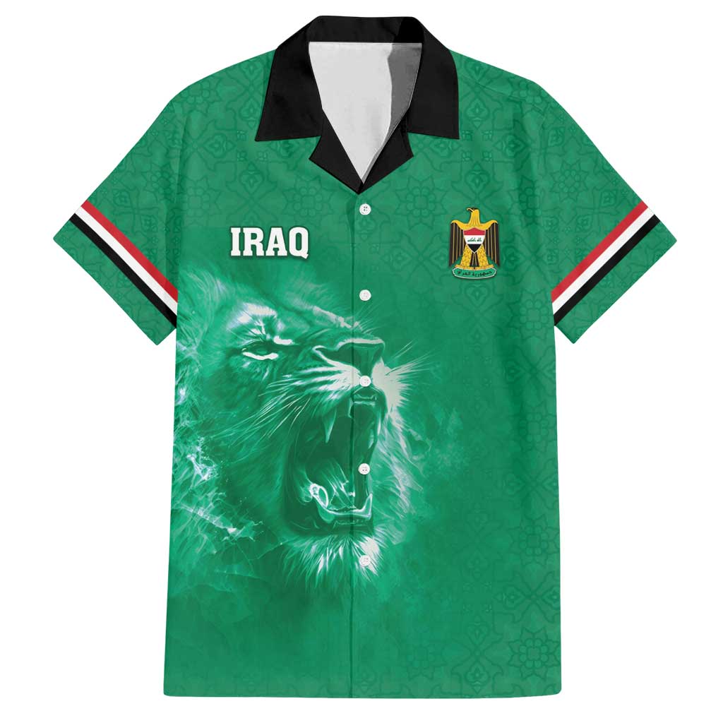 Custom Iraq Football Family Matching Puletasi and Hawaiian Shirt Go Champions - Wonder Print Shop