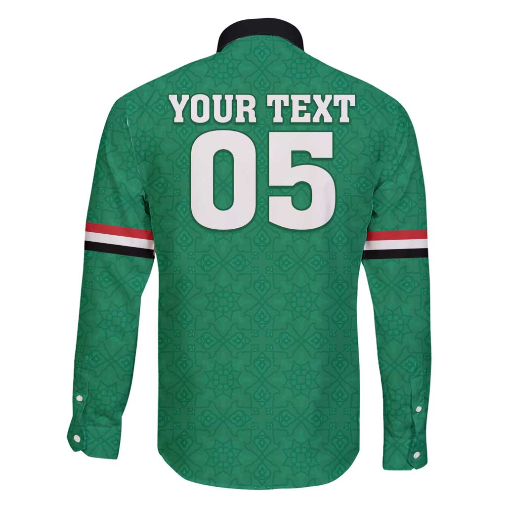 Custom Iraq Football Family Matching Short Sleeve Bodycon Dress and Hawaiian Shirt Go Champions - Wonder Print Shop