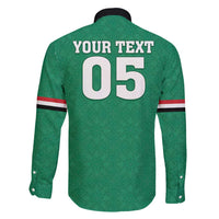 Custom Iraq Football Family Matching Short Sleeve Bodycon Dress and Hawaiian Shirt Go Champions - Wonder Print Shop