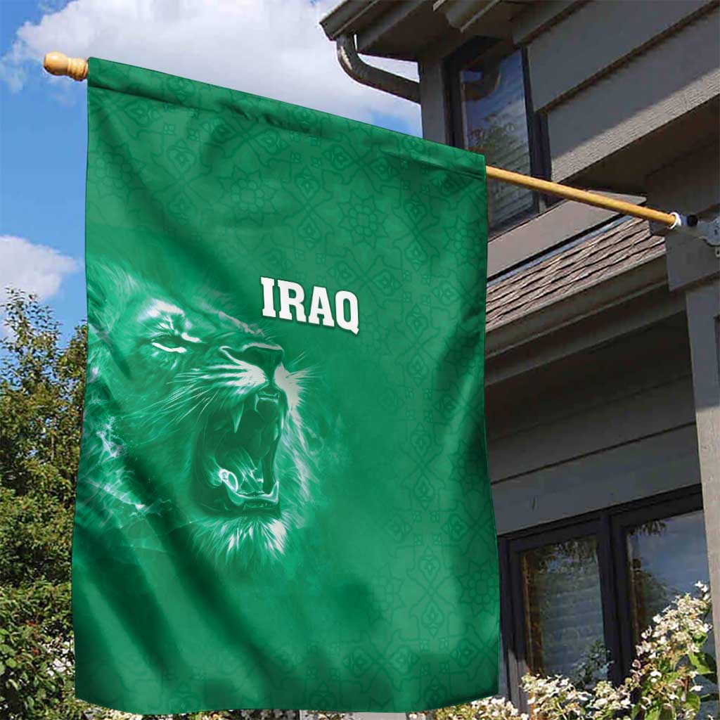Iraq Football Garden Flag Go Champions - Wonder Print Shop