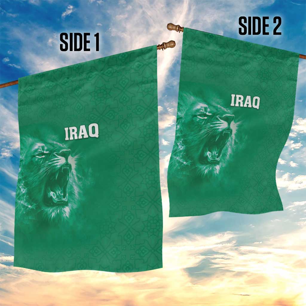 Iraq Football Garden Flag Go Champions - Wonder Print Shop