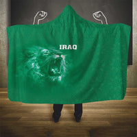 Iraq Football Hooded Blanket Go Champions - Wonder Print Shop